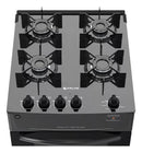 Fogão Atlas 4 Bocas Preto Acendimento Automático Bvolt