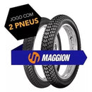 Par Pneu Moto Maggion Cg Titan Fan Yes 2.75-18 90/90-18 C/c